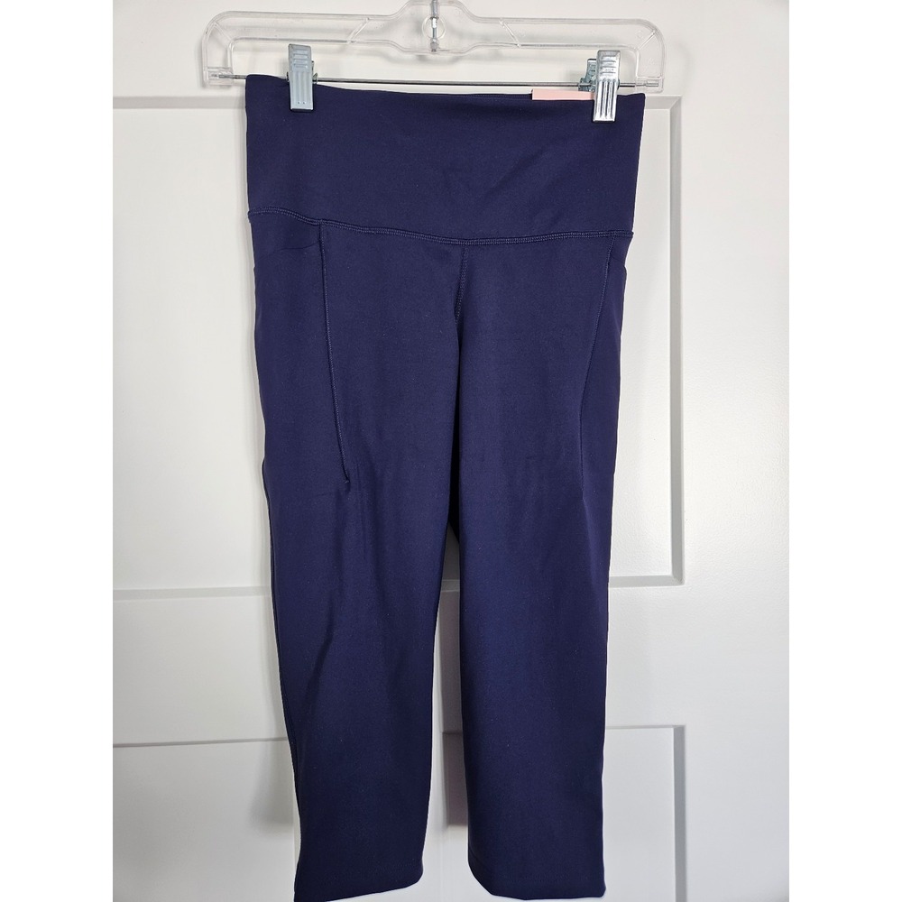 Calia high-rise xs crop navy NWT power move collection